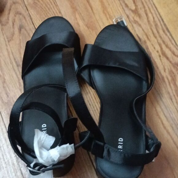 Torrid Women's Black Heels sz 10.5 WW - Picture 2 of 10